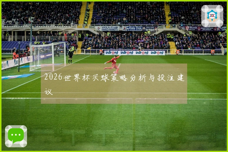 2026世界杯买球策略分析与投注建议